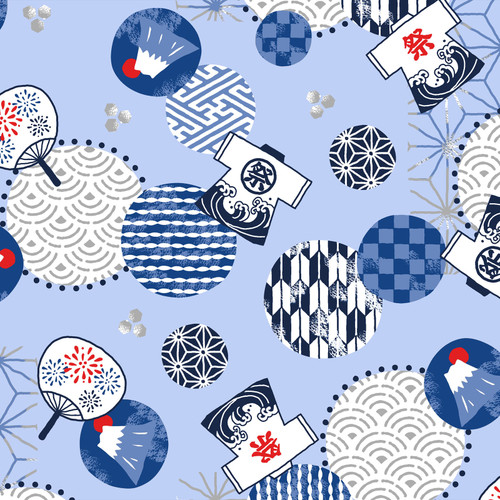 JAPANESE SUMMER AP55105 2B DOBBY