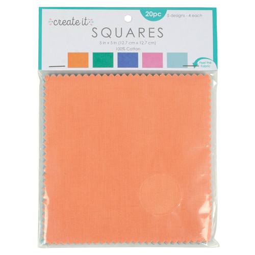 CHARM PK 5" SOLID PASTEL (20) PK OF 3 EA