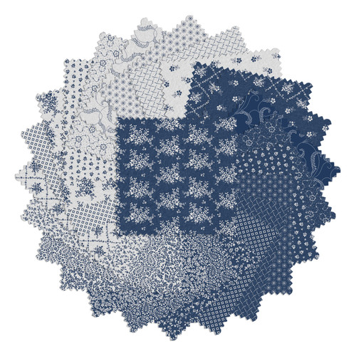 CHARM PK 5" CLASSIC KEEPSAKE BLUE (42) PK OF 12 EA