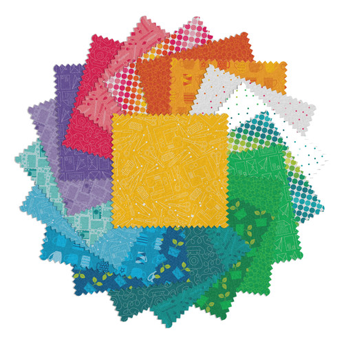 CHARM PK 5" HAPPY NOTES (42) PK OF 12 EA