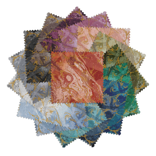 CHARM PK 5" MARBLED EARTH (42) PK OF 12 EA
