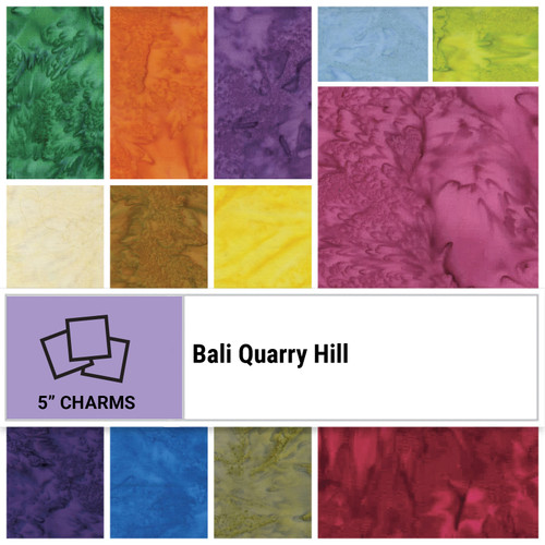 CHARM PK 5" QUARRY HILL BALI (42) PK OF 12 EA