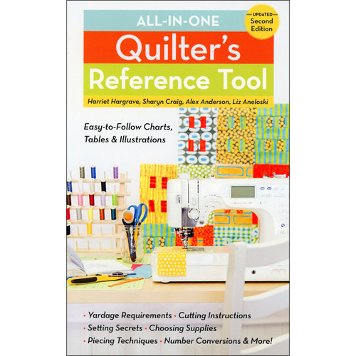BOOK ALL IN ONE QUILTER'S REFERENCE TOOL UPDATED