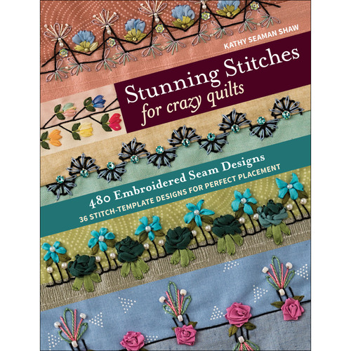 BOOK STUNNING STITCHES FOR CRAZY QUILTS