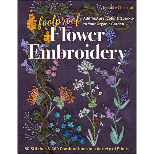 BOOK FOOLPROOF FLOWER EMBROIDERY