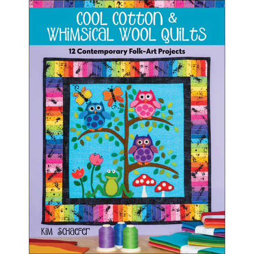 BOOK COOL COTTON & WHIMSICAL WOOL QUILTS
