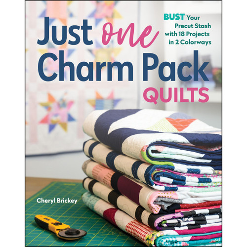 BOOK JUST ONE CHARM PACK QUILTS