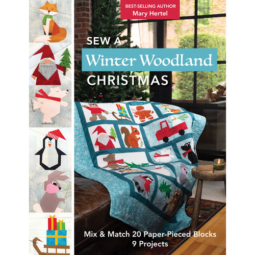 BOOK SEW WINTER WOODLAND