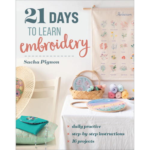 BOOK 21 DAYS TO LEARN EMBROID