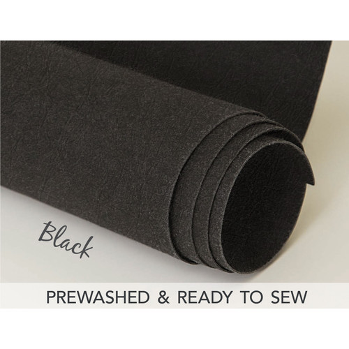 KRAFT-TEX ROLL BLACK PREWASHED (approx 18"x 28")