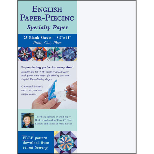 PAPER ENGLISH PAPER PIECING 25ct SPECIALTY (8"x 12")