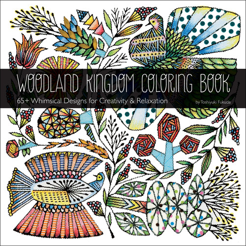 COLORING BOOK WOODLAND KINGDOM