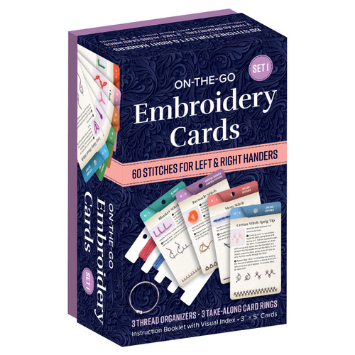 CARD DECK ON-THE-GO EMBROID SET 1