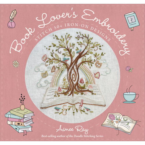 BOOK BOOK LOVERS EMBROIDERY IRON ON