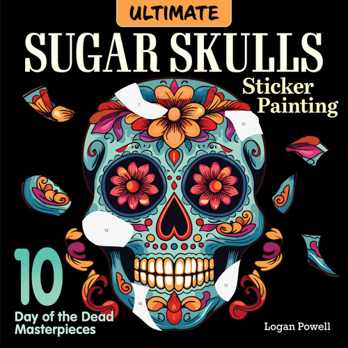 STICKER BOOK ULT SUGAR SKULLS