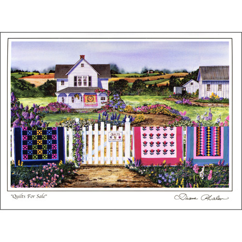 NOTE CARD QUILTS FOR SALE PK OF 6 EA