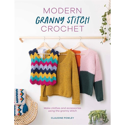 BOOK MODERN GRANNY STITCH CROCHET