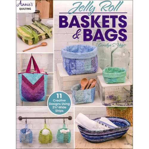 BOOK JELLY ROLL BASKETS & BAGS