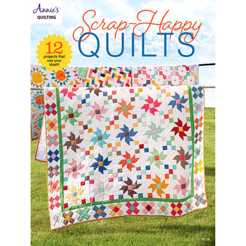 BOOK SCRAP-HAPPY QUILTS