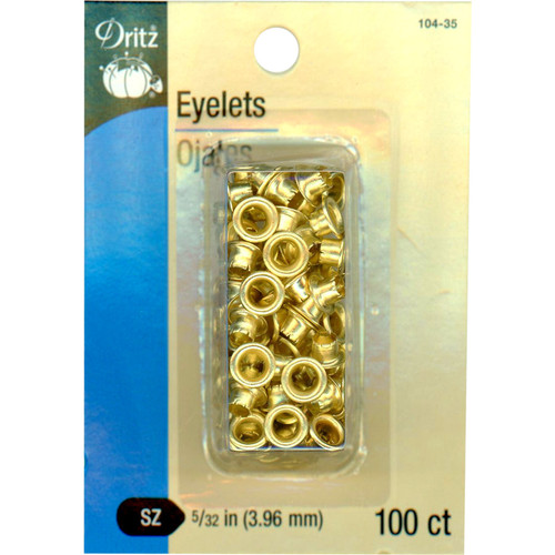 EYELET REFILL .1563"100ct BRAS PK OF 6 EA