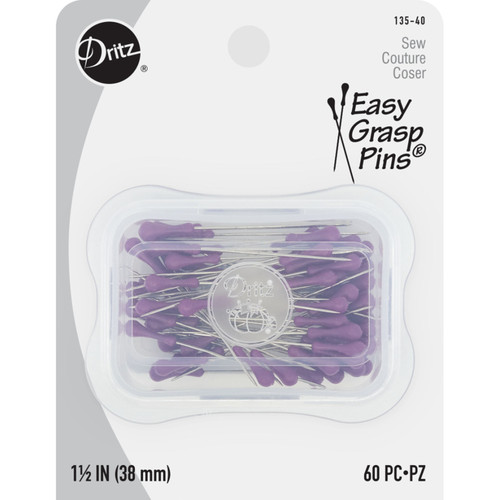 PIN EASY GRASP sz24 1.5" 60ct PK OF 3 EA