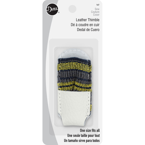 THIMBLE LEATHER PK OF 3 EA