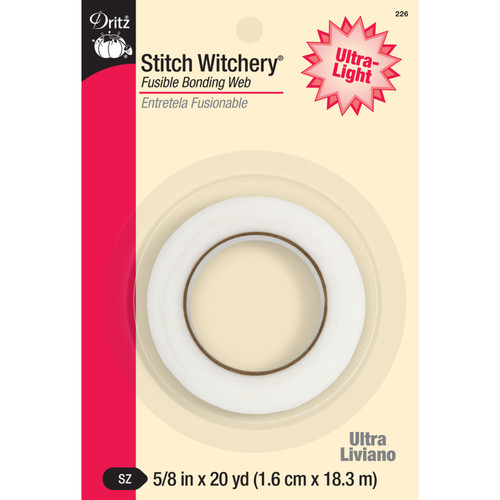 STITCH WITCHERY ULT .625"X20YD PK OF 3 EA