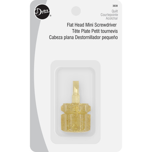 MINI SCREWDRIVER FLAT HEAD PK OF 3 EA