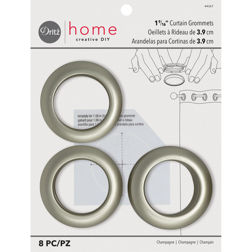 GROMMETS 1.5"DIA 8CT LG CHAMP PK OF 3 EA