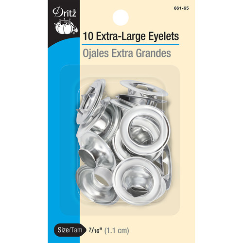 EYELET REFILL.4375"10CT ZINC PK OF 6 EA