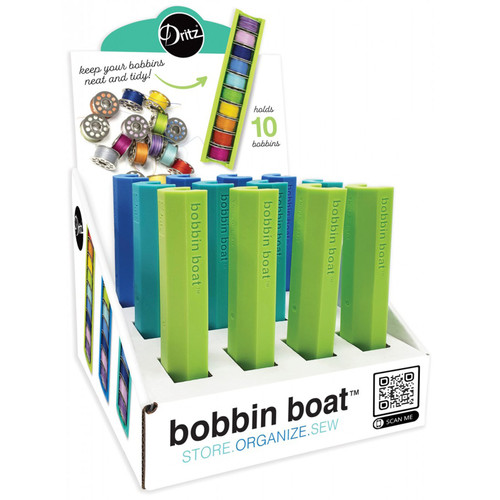 BOBBIN BOAT DISPLAY ASST BOX OF 12 EA