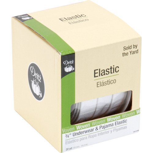 PAJAMA &UND ELASTIC .75"X 20YD