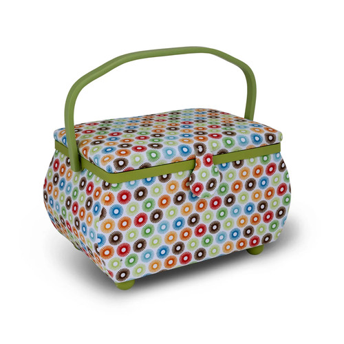 SEWING BASKET CURVED LARGE