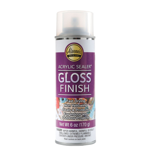 ACRYLIC SEALER GLOSS 6oz PK OF 3 EA