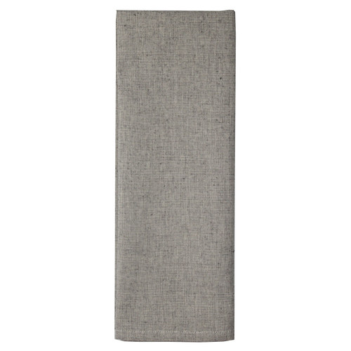 TEA TOWEL NATURAL / BLACK PK OF 6 EA