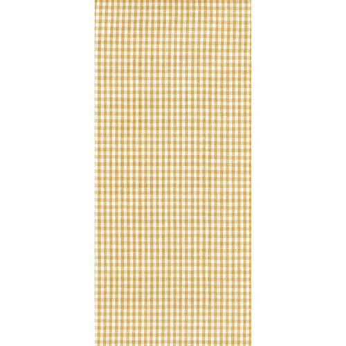 TEA TOWEL MINI CHECK WHEAT PK OF 6 EA