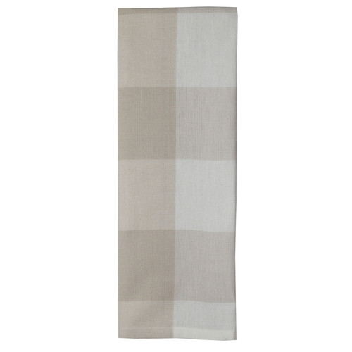 TEA TOWEL FARM CHECK CREAM PK OF 6 EA
