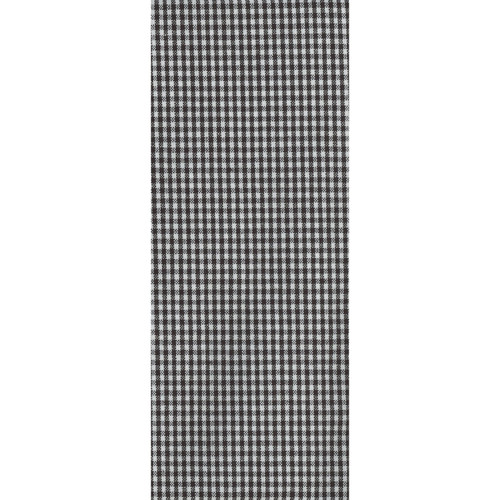 TEA TOWEL MINI CHECK BLACK PK OF 6 EA