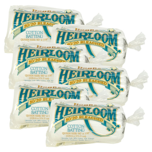HL BLCH COT BLD BATT 90"x 108" PK OF 6 EA