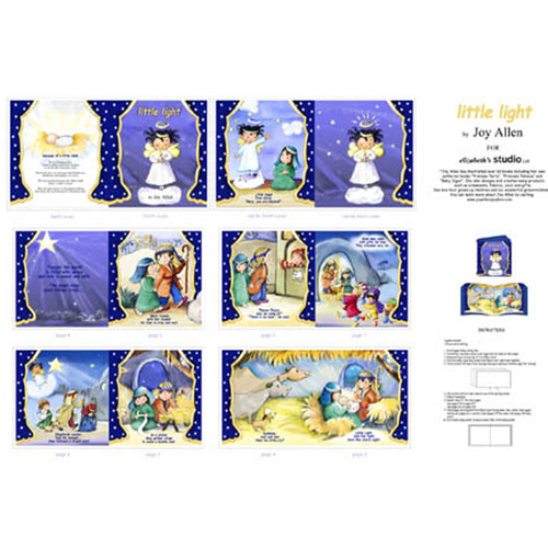 LITTLE LIGHT 1825 BLUE PNL SOFTBOOK