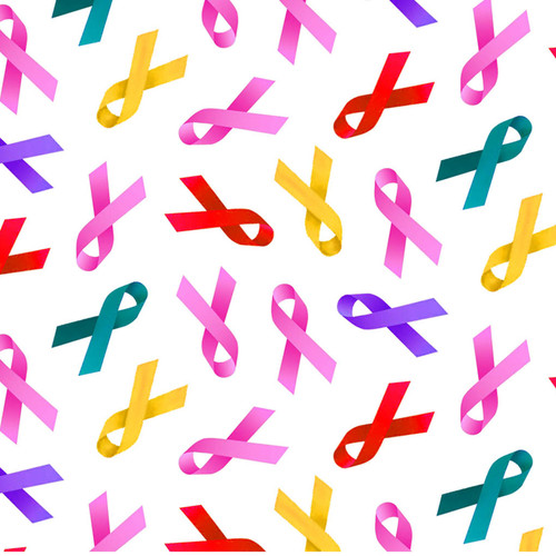 CANCER AWARE RIBBONS 407 MULTI