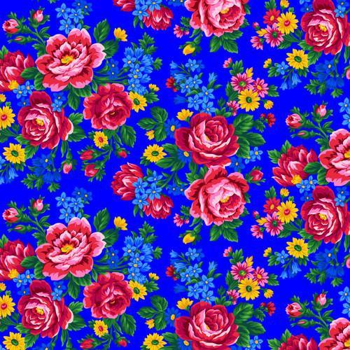 KOKUM SCARF 677 ROYAL