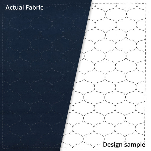 SASHIKO SAMP HOSHI AMI NAVY PK OF 3 EA