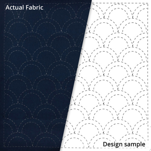 SASHIKO SAMP SEIKAIHA NAVY PK OF 3 EA