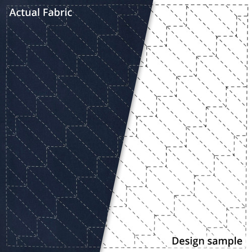 SASHIKO SAMP YABANE NAVY SAMPLER PK OF 3 EA