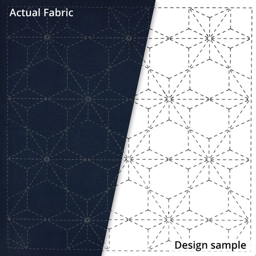 SASHIKO SAMP TOBI ASA NO NAVY PK OF 3 EA