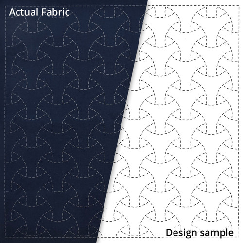 SASHIKO SAMP MARU BISHAMON NAV PK OF 3 EA