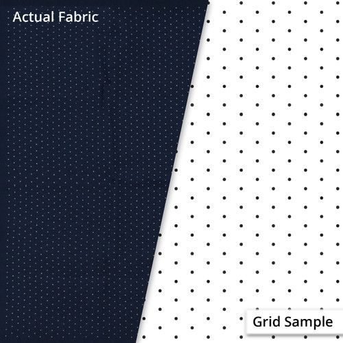 SASHIKO SAMP DIAGONAL GRID NAV PK OF 3 EA