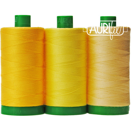 THREAD ASST WILD DOG YELLOW 40wt (3 SPOOLS - 1094yds EA)
