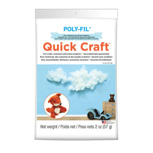 QUICK CRAFT FIBER FILL 2 OZ CS OF 6 EA